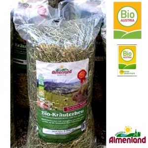 Almenland Heno BIO de montaña 1º corte 1.7 Kg para conejos y roedores