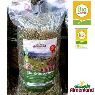 Almenland henos biologico de Austria para conejos y cobayas