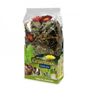 JR FARM Grainless Plus Salvia y Diente de leon para conejos y roedores