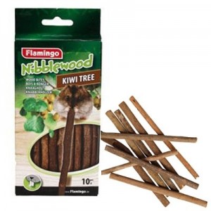 Karlie palo de madera de kiwi para roer para conejos