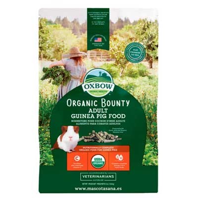 Oxbow Pienso Ecologico Organic Bounty para cobayas adultas