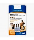Francodex Pipetas repelentes antiparasitarias para roedores