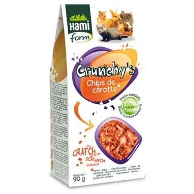 Hami Form Crunchy´s Chips de Zanahoria para roedores 90 gr