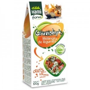 Hami Form Crunchy´s Verduras para roedores 100 gr