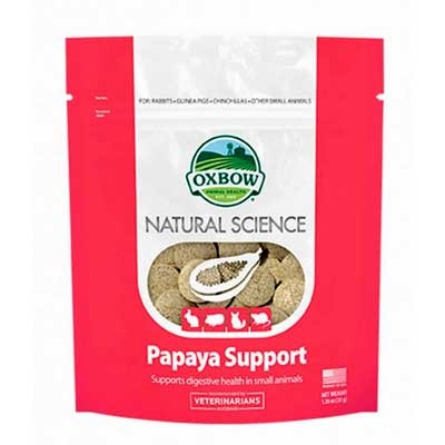 Oxbow Natural Science Suplemento de Papaya para roedores