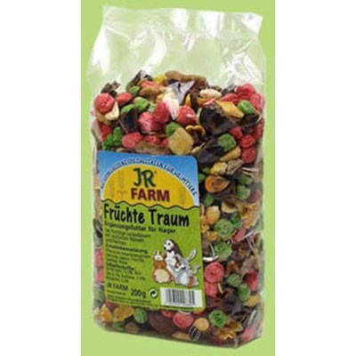 JR FARM Bocaditos de frutas exoticas para roedores 200 gr