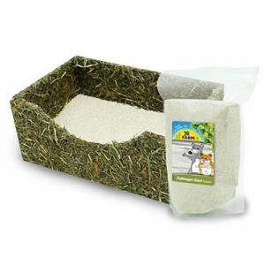 JR FARM Caja de baño para chinchillas