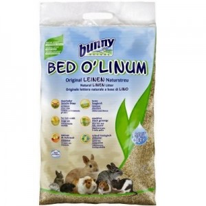 Bunny Nature Lecho de Lino O´Linum para roedores