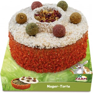 JR FARM Snack Tarta de hierbas y flores para roedores