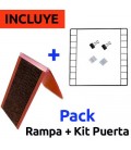 CagesCubes - PACK Rampa Doble + Kit Puerta para Jaulas CyC