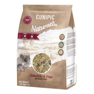 Cunipic Naturaliss Alimento para Chinchillas y Degus