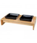 Trixie Set mesa 2 Comederos ceramica