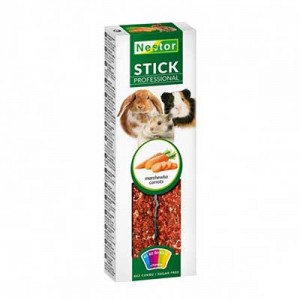 Nestor - 2 Barritas STICK PROFESSIONAL CON ZANAHORIA 115 GR