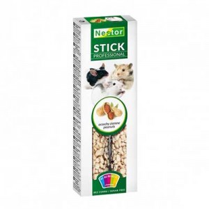 Nestor - 2 Barritas STICK PROFESSIONAL CON CACAHUETES 125 GR