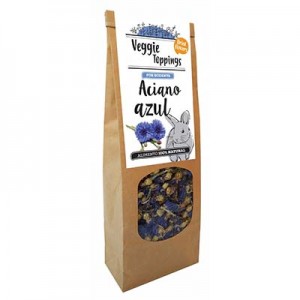 Veggie Toppings Aciano Azul 45 gr para conejos y roedores