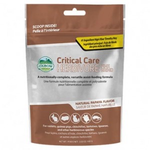 Oxbow Critical care Cuidados Intensivos Papilla grano fino para Herbívoros