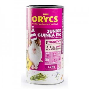 MiniOrycs Pienso Natural para Cobaya Junior 1.4 Kg