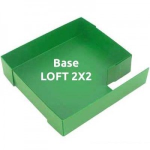 CagesCubes - Base Coroplast para LOFT de 2X2