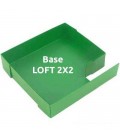 CagesCubes - Base Coroplast para LOFT de 2X2