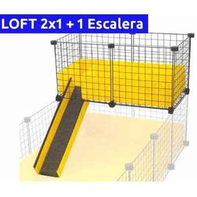 CagesCubes - KIT completo para LOFT 2x1 con escalera