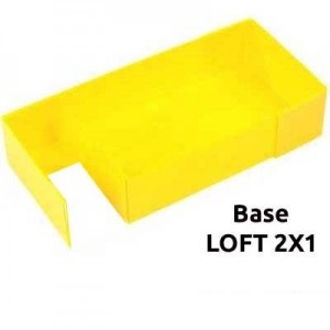 CagesCubes - Base Coroplast para LOFT de 2X1