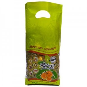 Ribero Heno de Festuca con Calendula para roedores 500 gr