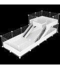 CagesCubes - Jaula CyC Deluxe PLUS 2X5 con Loft 2X2