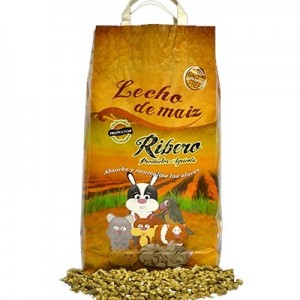 Ribero Lecho de Maiz Biodegradable para roedores 5 Kg