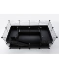 CagesCubes - Jaula CyC Deluxe PLUS 2X4 con Loft 2X1 + 2X1 para cobayas
