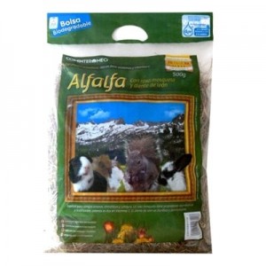 Cominter Alfalfa con rosa mosqueta y diente de leon para roedores 500 gr