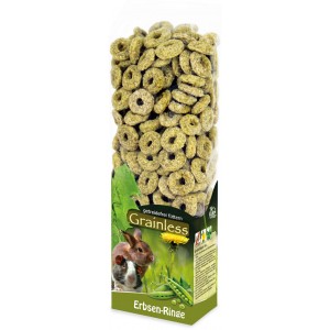 JR FARM Grainless Anillos de Guisantes para roedores 150 gr