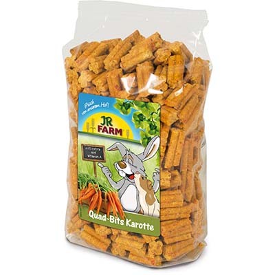 JR FARM Quad Bits de zanahoria para conejos y cobayas