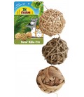 JR FARM Trío de bolas naturales para conejos y roedores