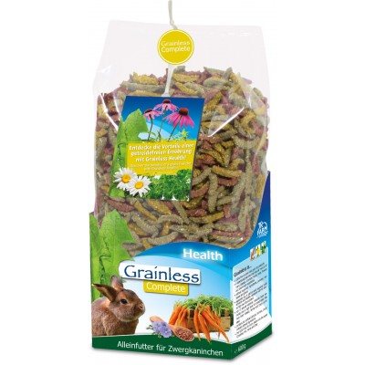 JR FARM Pienso Grainless Health Complete para conejos enanos 600 grs