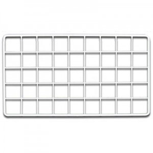 CagesCubes - Panel HALF BLANCO de 35.5 x 20 cms (1 ud)