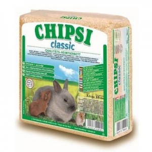 VIruta para hamsters y pequeños roedores CHIPSI 15 L (Aroma manzana)