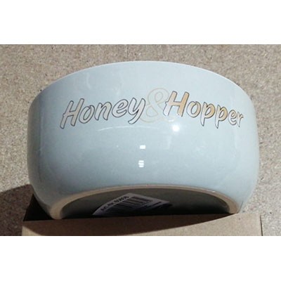 Trixie Comedero de ceramica Honey & Hopper para conejos y roedores