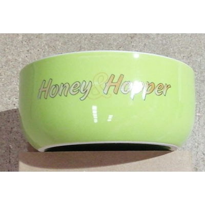 Trixie Comedero de ceramica Honey & Hopper para conejos y roedores