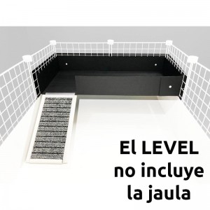 CagesCubes - LEVEL LOFT 2x1 con rampa para Jaulas CyC