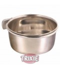 Trixie Comedero / bebedero de acero para roedores