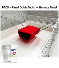 CagesCubes - PACK Techo Doble + Hamaca Tunel