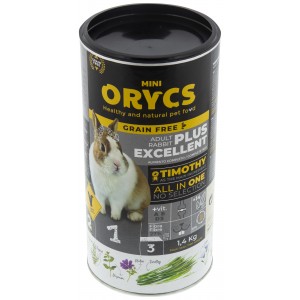 MiniOrycs Plus Excellent Grain Free para Conejo Adulto 1.4 Kg