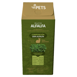 Premium Pellets de Alfalfa para conejos y cobayas