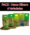 PACK - RIBERO HENO para conejos, cobayas y roedores