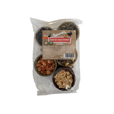 cunipic naturaliss snack treats para conejos y cobayas