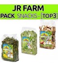 pack jr farm hierbas frutas snack para conejos