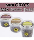 Pack MiniOrycs Snacks [Exotic] - para conejos y roedores