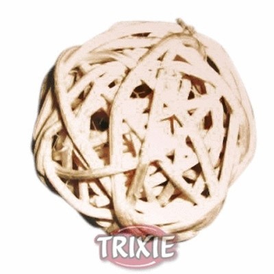 Trixie Juguete de pelota de mimbre para conejos y pequeños roedores