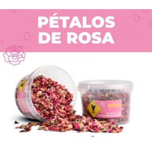 MiniOrycs Snack de Petalos de Rosas para conejos y cobayas