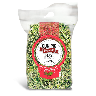 Cunipic Heno Timothy Premium de Canadá 1 Kg